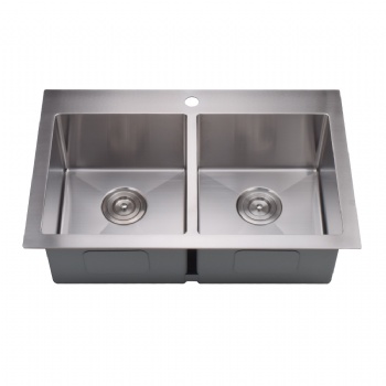 Topmount Double Bowl Sink