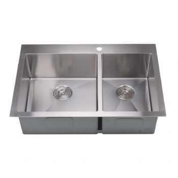 Topmount Double Bowl Sink