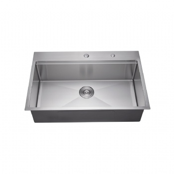 Topmount Single Bowl Sink
